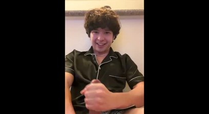 Twink likes to make himself cum compilation