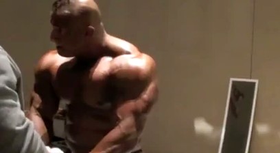 Fouad Abiad Sexy Off-season Posing and Speech