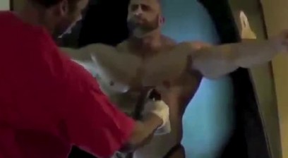 Fouad Abiad Lifting Weights and Sexy Posing Compilation