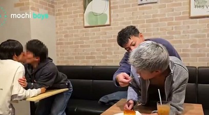 Japanese cafe fuck