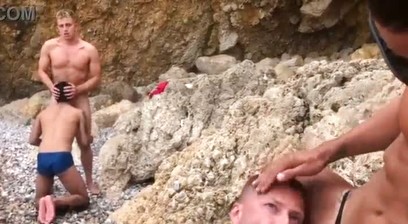 Gay Beach Cruising Blowjob compilation