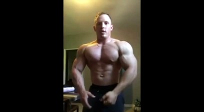 Martin Fitzwater Sexy Posing In His Living Room