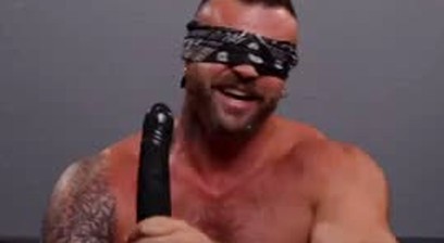 Huge Ajax Fort Troff Blindfolded Robo Plunger Toy Test
