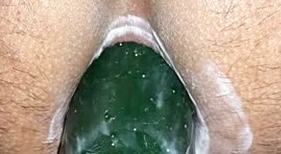 Cucumber Anal Fun