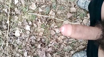 Slow Motion Two Big Cumshots Uncut Hairy Thick Cock