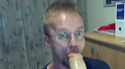 HARRI LEHTINEN HAS HIS VERY 1ST FUCK WITH HIS DOC JOHNSON KONG DILDOCOCK!