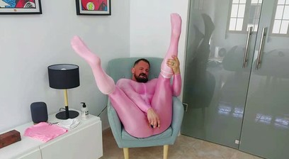 Pink hot spandex