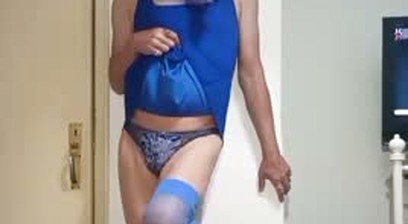 Crossdresser Blue Monday