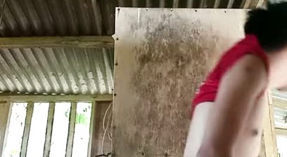 Twink Jameson's Hot Outdoor Wank & Soapy Shower Play