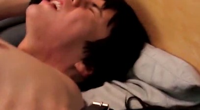 Obediant twinks fucked raw during kinky threesome
