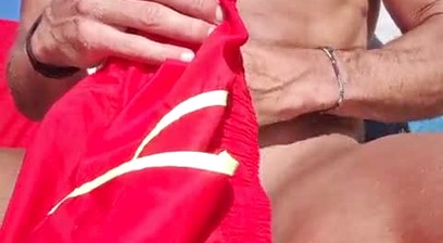 Huge Cock Exhibitionist Jerk Off Compilation: Public Beach Outdoor Indoor Risky Stroking - hotsportf
