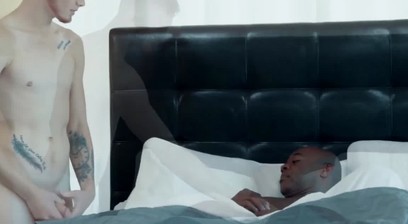 My horny feet harden Aaron Trainer's cock for fuck