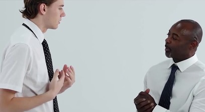 When your elder giving you a special traning about bareback fucking