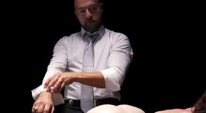 Slave Auction Master Felix prepares and Adam Snow Claim Canyon Cole