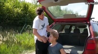 Bound Boys Filled With Cum