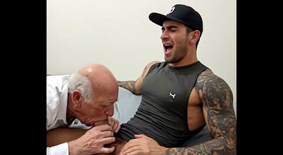 Young men cum, old men suck #05