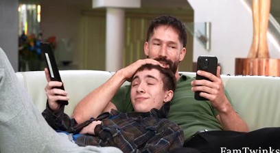 The Scent-Sational Lust Saga Between Step Dad And Twink