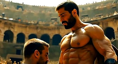 Gladiators Fuck And Suck Preview - ManyAMan