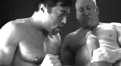 A Smaller (But Still Muscular) Guy Giving Tom Lord A Blowjob...   Again