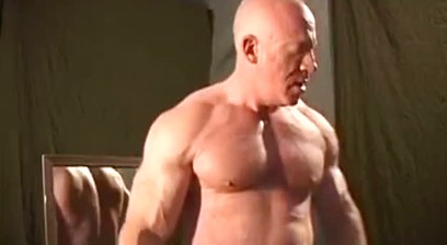 Tom Lord Flexing and Posing, Bending and Crushing Things, And Then Jacking Off