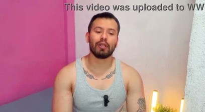 Men having sex with a pole on the boss's farm! Outdoors