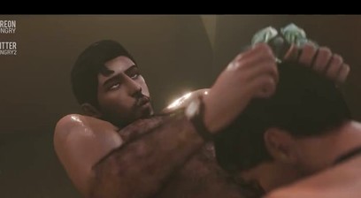 Straight Daddy Needs A Massage