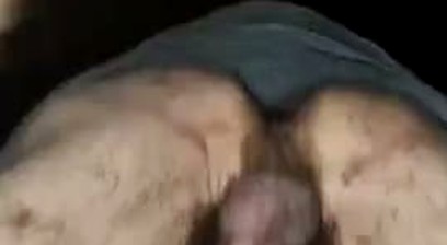 Big Black Ass Pregnant by Str8 Homeless on the Street
