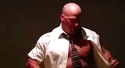 Ty Fox Flexing and Posing-Jimmy Z