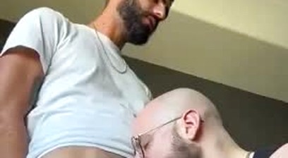 Lydian Grey Pumps A Hot Load In Hairy Twinks Mouth