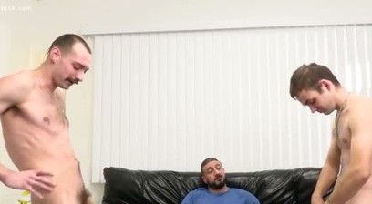 Stepbros Play Get Naked and See Who Has the Hottest Bodies!