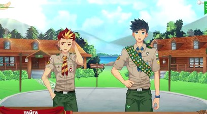 Game: Friends Camp, episode 35 - Video camera (Russian voice acting)
