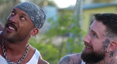 RAGING STALLION - Trailer Trash Convict Barebacks His Controlling Parole Officer