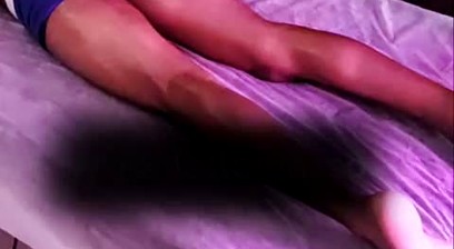 His body surrendered all its lust onto the stretcher.