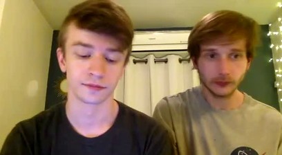 Young Men Suck Each Other Off on Webcam