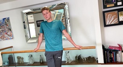 Horny Young Straight Lad Dildos his Hole & gets Manhandled & his Uncut Cock is Rock Hard!