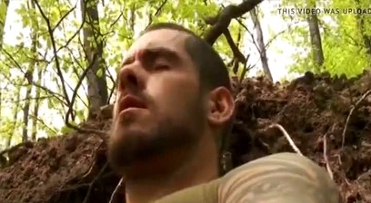 Logan McCree Outdoors Jack Off W/ Masturbator Device