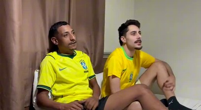 And that's how I watched Brazil vs. Haiti with my gay partner.