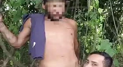 Slut Fucked by Str8 Homeless