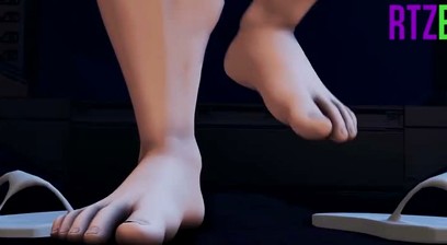 Master Chief Getting A Footjob-RTZERO