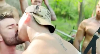 Hot Guys Camp Orgy