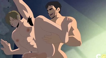 Dudes Take Turns Pleasuring each others Asses - Cartoon / Anime