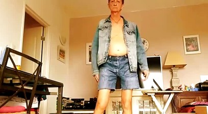 I put on underwear then I take it off