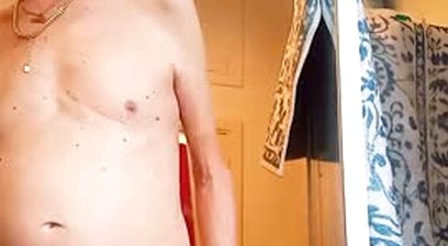 bathroom wanking