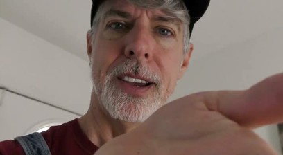 ManPuppy: Richard Lennox Squashes Small Squatter in Huge Mishap