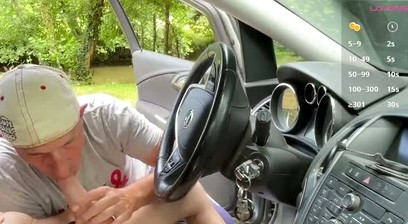 A Sunny Car Encounter