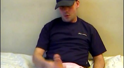 The Delivery Guy get Wanked his Huge Cock by Us!