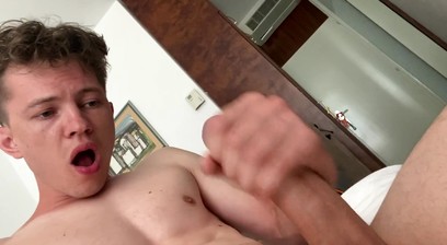 Young Student with Big Dick CUMMING a LOT AND HARD / Sweet Vacation with my Daddy / Uncut / Teenager
