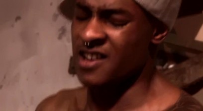 Cocksucking Brit Drilled in Threesome