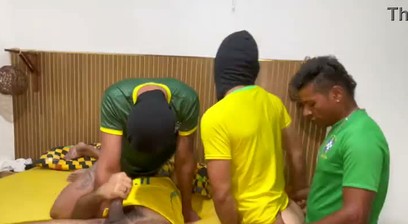 Brazil's team lost the World Cup, and we came to do what we do best: fuck, have great sex.