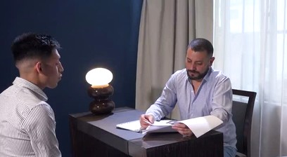Daddy Fucks Young Alejo Bareback